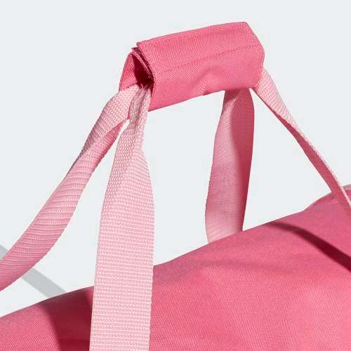 Original Women's adidas LINEAR CORE DUFFEL BAG MEDIUM Pink DT8622