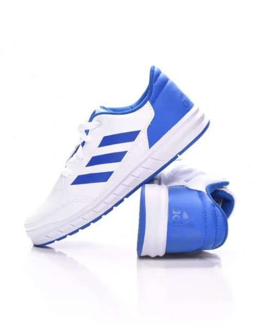 Original Women's adidas ALTA SPORT White/Blue D96869 Size UK 4 (SA 4)