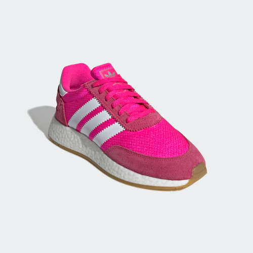 Original Women's adidas I-5923 Sho Pink/ White/ Gum CG6041 Size UK 6 (SA 6)