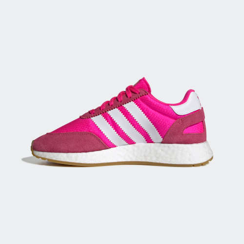 Original Women's adidas I-5923 Sho Pink/ White/ Gum CG6041 Size UK 6 (SA 6)