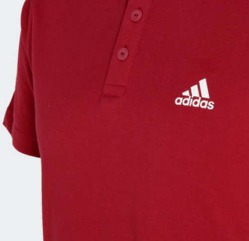 Original Men's adidas Polo Golfer Pique Rust CL9447 Size Large