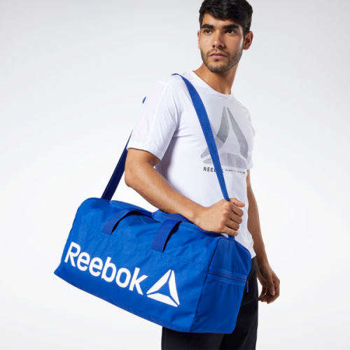 Original Unisex Reebok Active Core Medium Grip Duffle Bag Cobalt EC5508