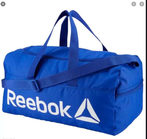 Original Unisex Reebok Active Core Medium Grip Duffle Bag Cobalt EC5508