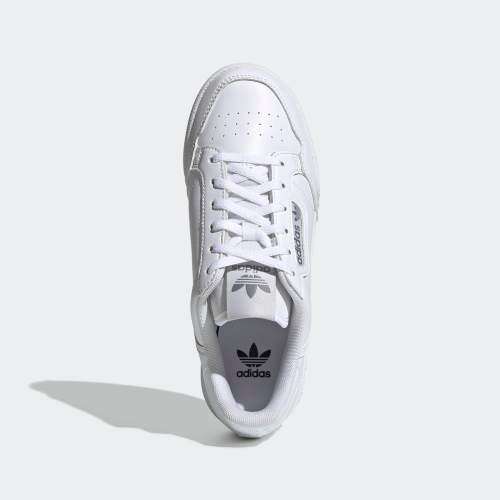 Original Women's adidas CONTINENTAL 80 Triple White EE8383 Size UK 4 (SA 4)