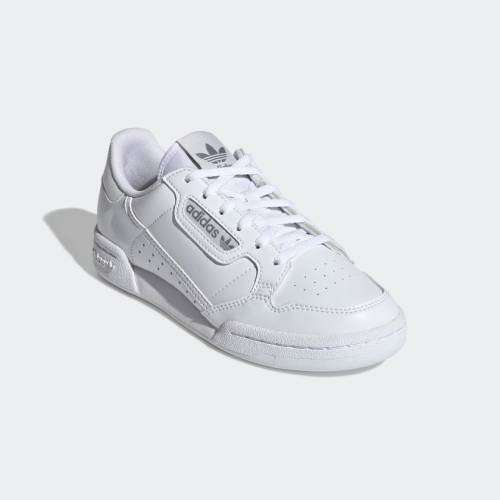 Original Women's adidas CONTINENTAL 80 Triple White EE8383 Size UK 4 (SA 4)