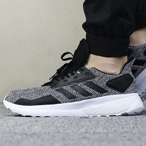 Original Mens adidas DURAMO 9 Core Black BB6917 Size UK 8 (SA 8)