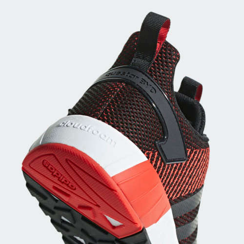 Original adidas Men's QUESTAR BYD Core Black/ Active Red F35041 Size UK 8 (SA 8)