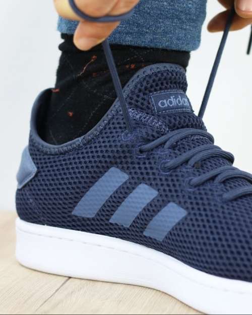 adidas Men's Court ADAPT Trace Blue/ Tech Ink F36457 Size UK 11 (SA 11)