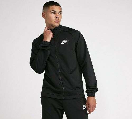 Original Men's Nike 2 Piece Track Suit PK Black CD9239 010 Size Large