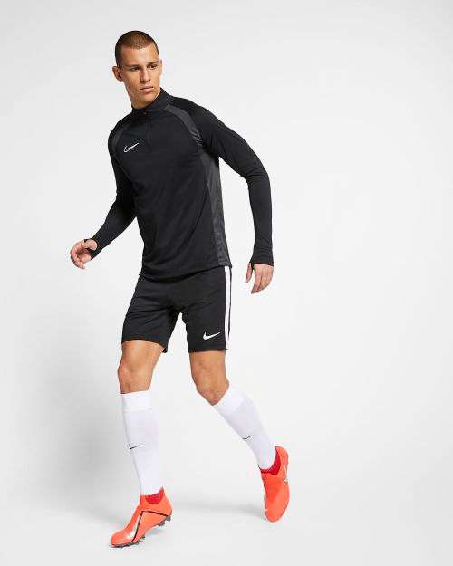 Original Nike Dri-FIT Academy 1/4 Zip Top Black/ Anthracite AQ1245 010 Size Medium