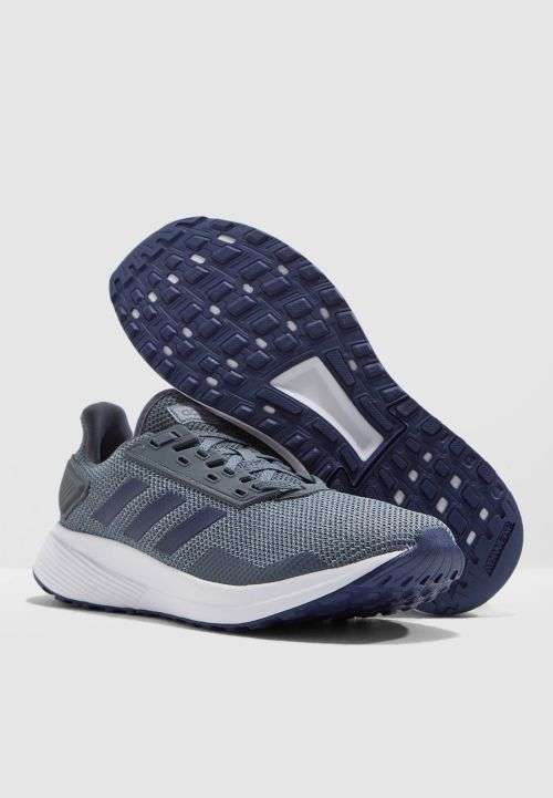 Original Mens adidas DURAMO 9 Onix/ Dark Blue EE7925 Size UK 10 (SA 10)