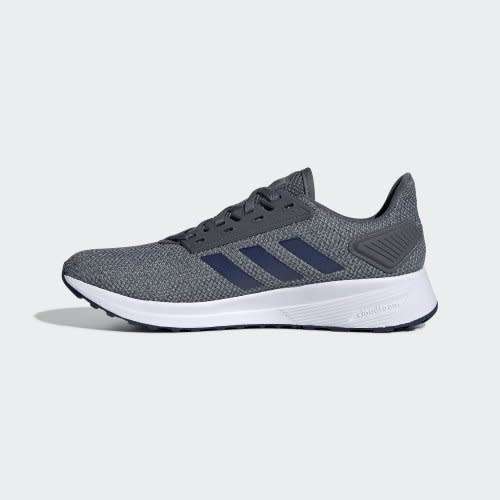 Original Mens adidas DURAMO 9 Onix/ Dark Blue EE7925 Size UK 10 (SA 10)