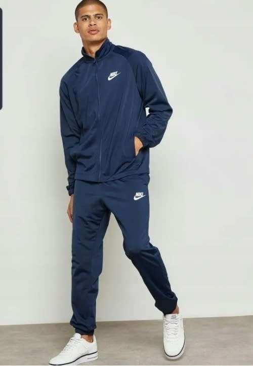 Original Men's Nike 2 Piece Track Suit PK Navy CD9239 451 Size Extra Large