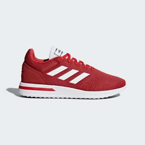 Original Mens adidas RUN 70S Knit Burgundy B96556 UK Size 9 (SA 9)