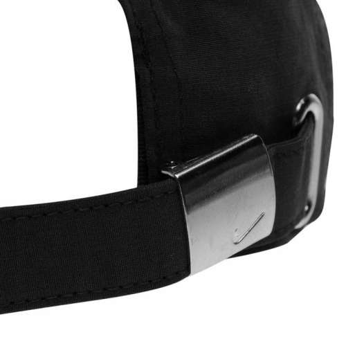 Original UNISEX Nike METAL LOGO SWOOSH CAP Black CI2653 010 One Size fits All