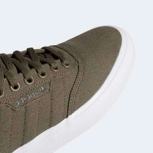 Original adidas UNISEX 3MC Skate Boarding Core Raw KHAKI/ Cloud White DB3241 Size UK 10 (SA 10)