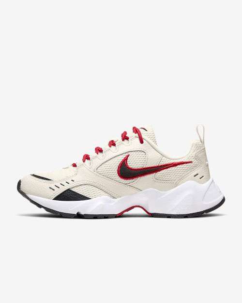 Original Women's NIKE Air Heights Sail/Phantom/Gym Red/Black CI0603 104 Size UK 5 (SA 5)