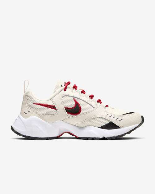 Original Women's NIKE Air Heights Sail/Phantom/Gym Red/Black CI0603 104 Size UK 5 (SA 5)