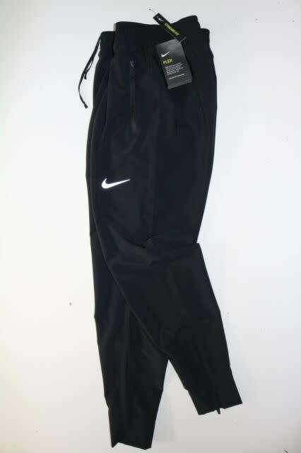 Original NIKE Womens Flex Essential Running Pants Black AQ9715 010 Size Medium
