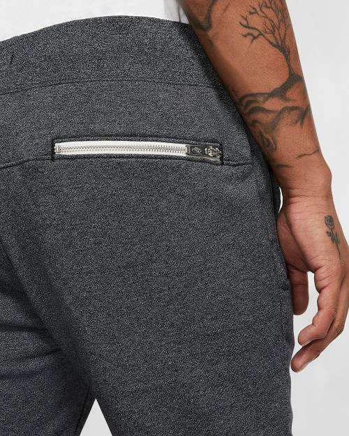 Original Men's Nike Joggers Sportswear Heritage Pants Dark Heather CN8758 010 Size Large