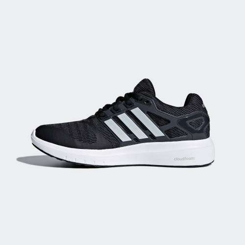 Original Women's adidas ENERGY CLOUD V Running Core Black/ Matte Silver B44846 Size UK 7 (SA 7)