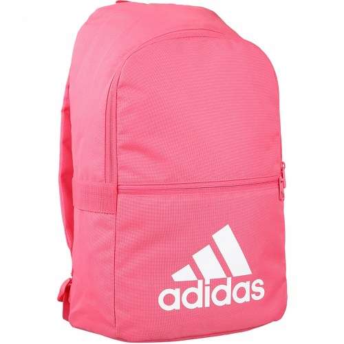 Original adidas Unisex Classic 18 Backpack Real Pink Travel Gym Bag Medium DW3709