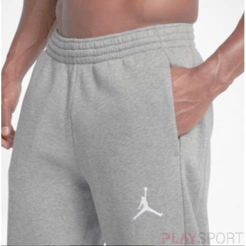 Original Men's Nike Jordan Flight Fleece Warm Joggers Grey AA5591 064 Size XL