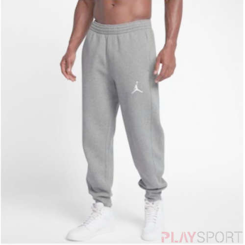 Original Men's Nike Jordan Flight Fleece Warm Joggers Grey AA5591 064 Size XL