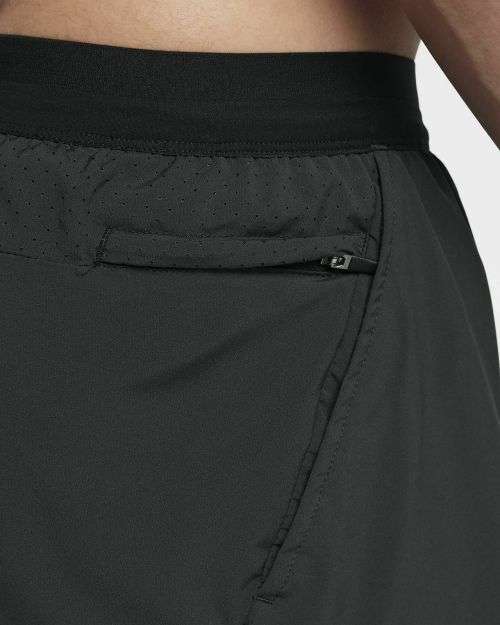 Original Mens Nike Flex Stride 7 2-in-1 Running Shorts Standard Fit Black AT4014 010 Size XL