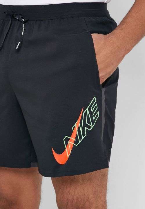 Original Mens Nike Flex Air Flash Stride 7" Shorts Black BV5078 010 Size XL
