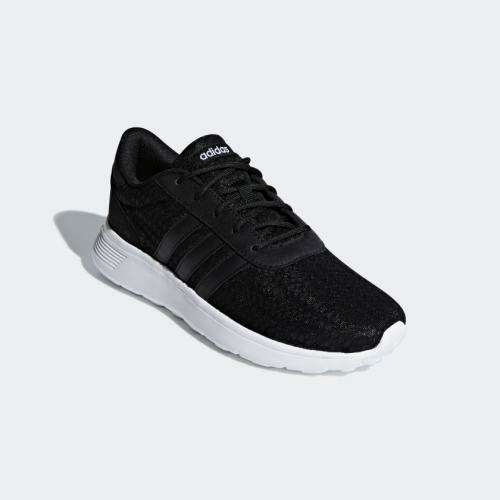 Original Women's adidas Lite Racer Core Black/Cloud White F34664 Size UK 5 (SA 5)
