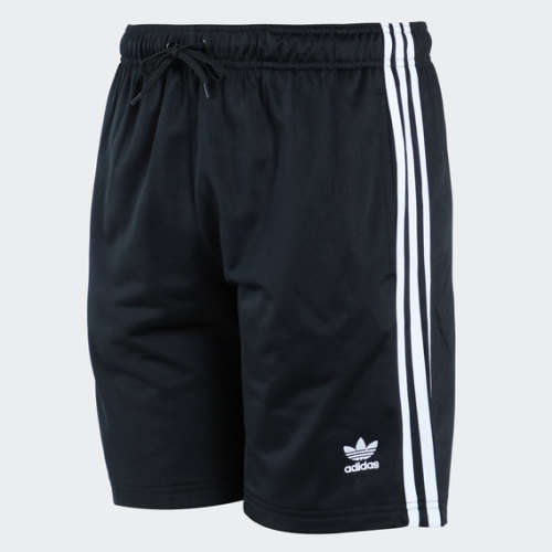 Original Men's adidas 3 Stripe TRICOT SHORTS Black CL7846 Size XL