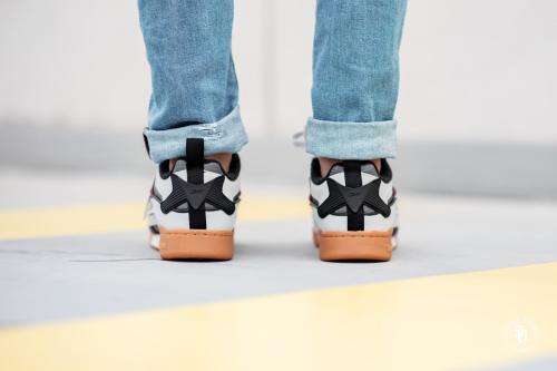 Original Reebok Mens Workout Plus Classic 1.0 Skull Grey/ True Grey DV8987 Size UK 10 (SA 10)