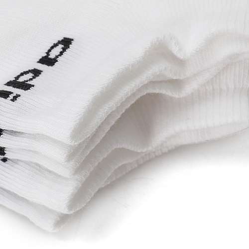 Original adidas UNISEX 3 Pairs No-Show Socks White CF3385 Fits Size UK 8.5 - 11