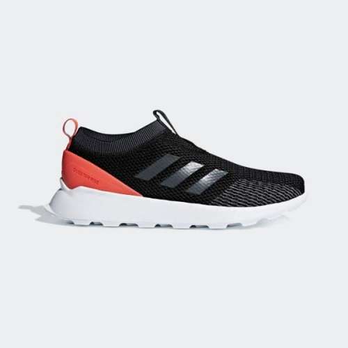 Original Mens adidas QUESTAR RISE SOCK Core Black/ Active Orange F36338 Size UK 10 (SA 10)