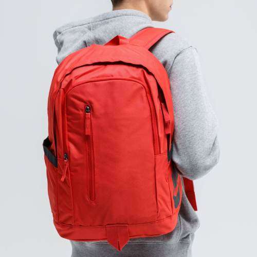 Original NIKE UNISEX All Access Soleday Backpack Takes 15" Laptop Red BA6103 631