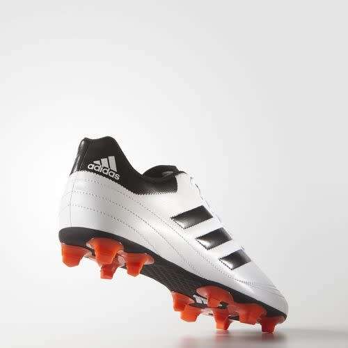 Original Men's adidas GOLETTO VI FG White/Black AQ4282 Size UK 11 (SA 11)