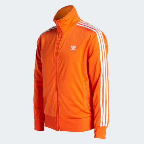 Adidas sst track jacket orange hotsell