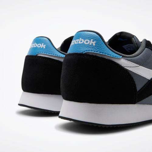 Original Reebok Mens ROYAL CLASSIC JOGGER 2.0 Grey/ Black/White DV6562 Size UK 9 (SA 9)