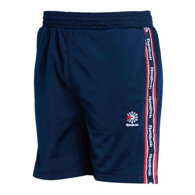 Original Men's Reebok CLASSIC TAPED TRACK SHORT Navy CL9751 Size Large