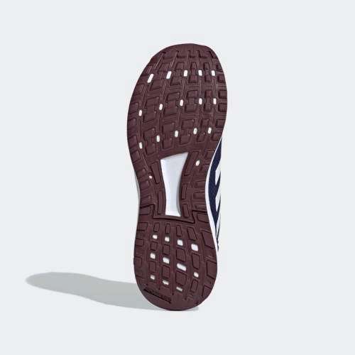 Original Mens adidas DURAMO 9 Cloud Foam Dark Blue/ Cloud White EE7922 Size UK 9 (SA 9)