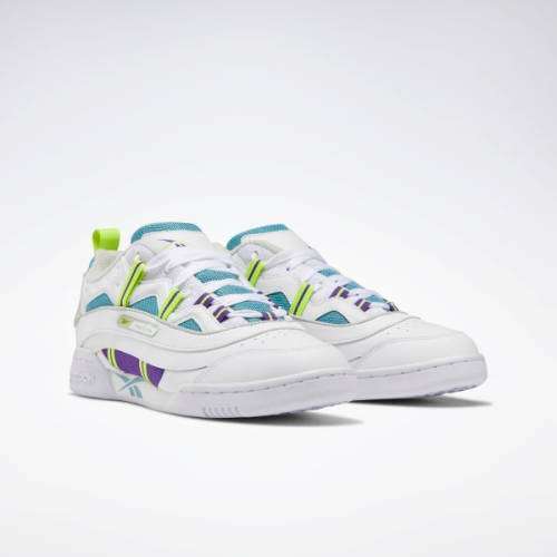 Original Reebok Mens Workout Plus Classic 1.0 Skull Grey/ White DV8984 Size UK 8 (SA 8)