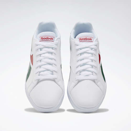 Original Reebok Mens ROYAL COMPLETE2 SE White/ Clover Green/ Red FU7846 Size UK 8 (SA 8)