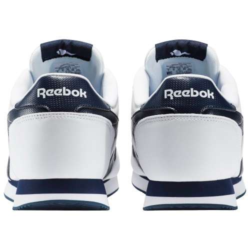 Original Reebok Mens ROYAL CLASSIC JOGGER 2L White/ Collegiate Navy AR2136 Size UK 7 (SA 7)