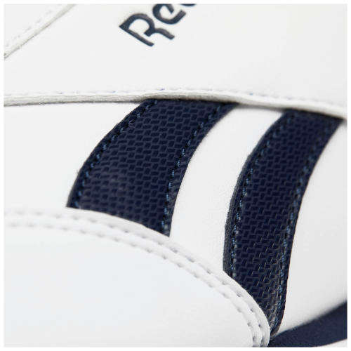 Original Reebok Mens ROYAL CLASSIC JOGGER 2L White/ Collegiate Navy AR2136 Size UK 7 (SA 7)