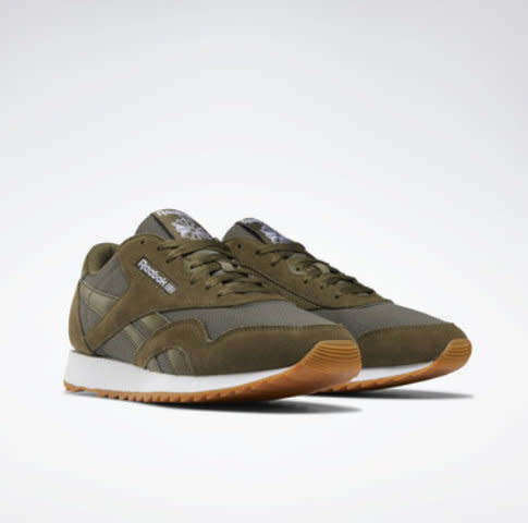 Original Reebok Mens Nylon Ripple MU Army Green/ Cypress DV6764 Size UK 10 (SA 10)