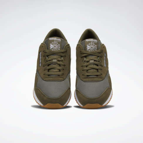 Original Reebok Mens Nylon Ripple MU Army Green/ Cypress DV6764 Size UK 10 (SA 10)