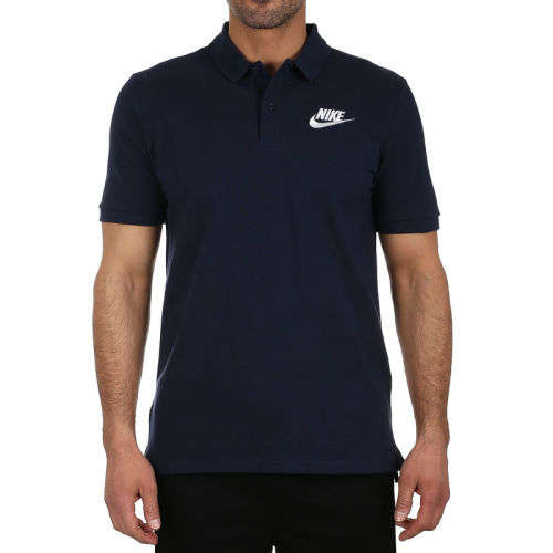 Original Mens NIKE NSW CE POLO MATCHUP Blue 909746 451 Size Medium