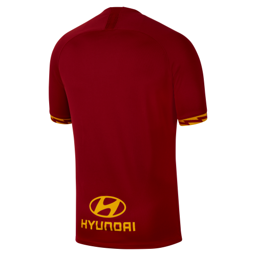 Original Mens NIKE ROMA 2019/20 HOME STADIUM JERSEY Crimson/ Uni Gold AJ5559 613 Size Medium