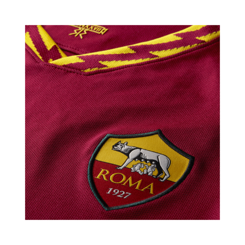 Original Mens NIKE ROMA 2019/20 HOME STADIUM JERSEY Crimson/ Uni Gold AJ5559 613 Size Medium
